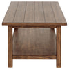 Payne 2-piece Coffee and End Table Set Distressed Brown — product view 9