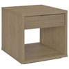 Ingram 3-Piece Coffee and End Table Set with Storage Latte — product view 3