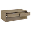 Ingram 3-Piece Coffee and End Table Set with Storage Latte — product view 9