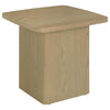 Fraser 2-Piece Greige Pedestal Coffee and End Table Set — product view 3