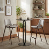 Desi Counter Stool (Set of 2) Beige & Walnut — Set of 2