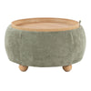 Tray - Pouf Storage Ottoman