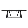 Transcend - Dining Table With 22" Leaf - Charcoal