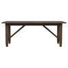 Matisse - Rectangular Wood Dining Table - Dark Brown