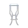 Saide Rectangular Glass Top Entryway Console Table Chrome — product view 5