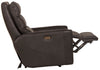 Bosa - Leather Power Recliner - Charcoal