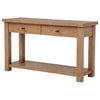 Beasley 2-Drawer Wood Console Table Golden Oak — product view 5