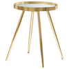 Kaelyn 4-piece Round Coffee and End Table Set Gold — product view 3