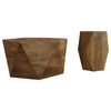 Zalika 2-piece Solid Wood Coffee and End Table Set Natural — product view 2