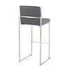 Fuji - High Back Upholstered Barstool Set