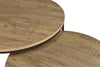 Lainey 2-piece Round Nesting Coffee Table Mango — product view 9