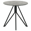 Hadi 2-piece Round SmartTop Coffee and End Table Set Cement — product view 4