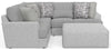 Titan - Sectional With Comfort Coil Seating, Cocktail Ottoman And Accent Pillows Included