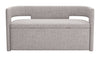 Papua Storage Bench Gray