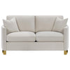 Corliss - Upholstered Arched Arm Loveseat