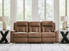Mackmenville Reclining Sofa - Caramel