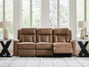 Mackmenville Reclining Sofa - Caramel