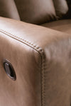 Mackmenville Reclining Sofa - Caramel
