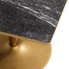 Caliza Dining Table Black & Gold