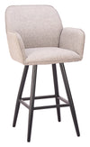 Sieve Swivel Barstool Beige