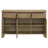 Adina - 2-Door Sideboard Server - Distressed Light Brown