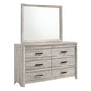 Ellen - Dresser & Mirror Set - White