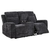 Kennett - Chenille Upholstered Power Reclining Loveseat