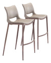 Ace - Bar Chair (Set of 2) - Walnut Legs