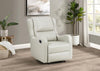 Kelsey - Upholstered English Arm Recliner Chair - Ivory