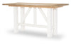 XXX's And OOO's - Counter Height Dining Table - Two Tone