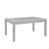 Fiona - Rectangle Dining Table - Mist Gray