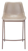 Magnus Counter Stool (Set of 2) Brown & Walnut — Set of 2