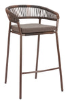 Skye Barstool Brown — Set of 2