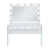 Jacey - Complete Vanity With Lightbulbs - Glossy White
