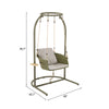 Boise Hanging Chair Green