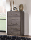 Horizons - 5 Drawers Chest - Deep Sable