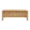 Thayer - 47" Two Drawer Coffee Table - Natural