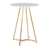 Cece - Counter Table - Gold Metal