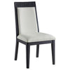Brookmead - Dining Side Chair (Set of 2) - Ivory / Black