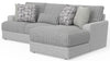 Titan - Sectional With Comfort Coil Seating And Accent Pillows Included