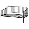 Newbury - Metal Twin Daybed Bed Frame - Matte Black