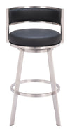 Gimsby - Swivel Barstool - Black