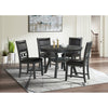 Amherst - Dining Table With Wood Leg - Gray Finish