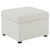 Winter - Upholstered Hydraulic Lift Top Storage Ottoman