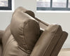 Max-Momentum 6-Piece Power Reclining Sectional with Audio Console - Biscotti