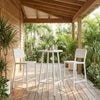 Kayu Barstool White