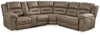Ravenel 3-Piece Power Reclining Sectional - Fossil