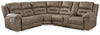 Ravenel 3-Piece Power Reclining Sectional - Fossil (83106S2)