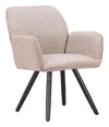Sieve Swivel Dining Chair Beige — Set of 2