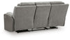 Mixed Motion Power Reclining Sofa - Shadow